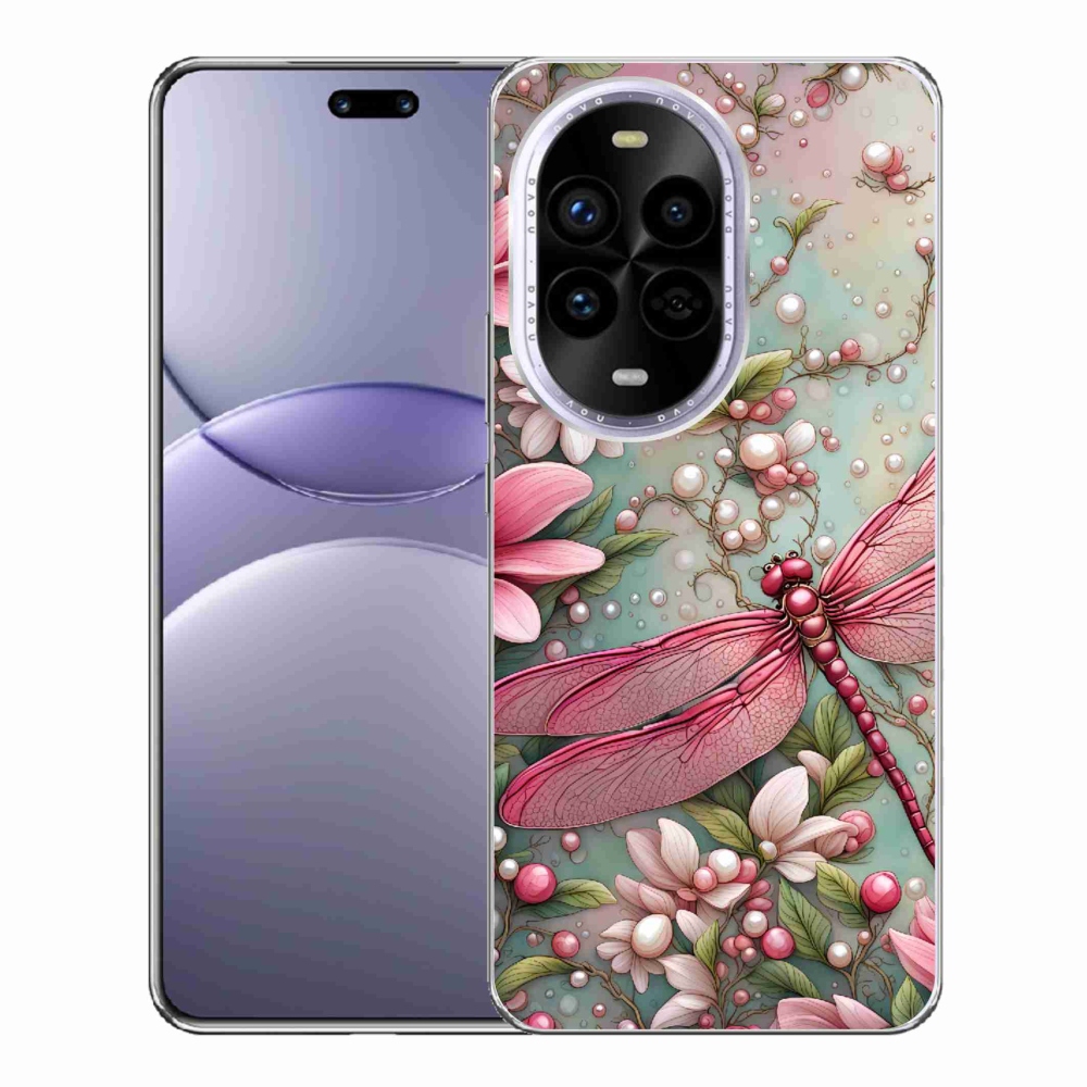 Gelový kryt mmCase na Huawei Nova 13 Pro 5G - vážka