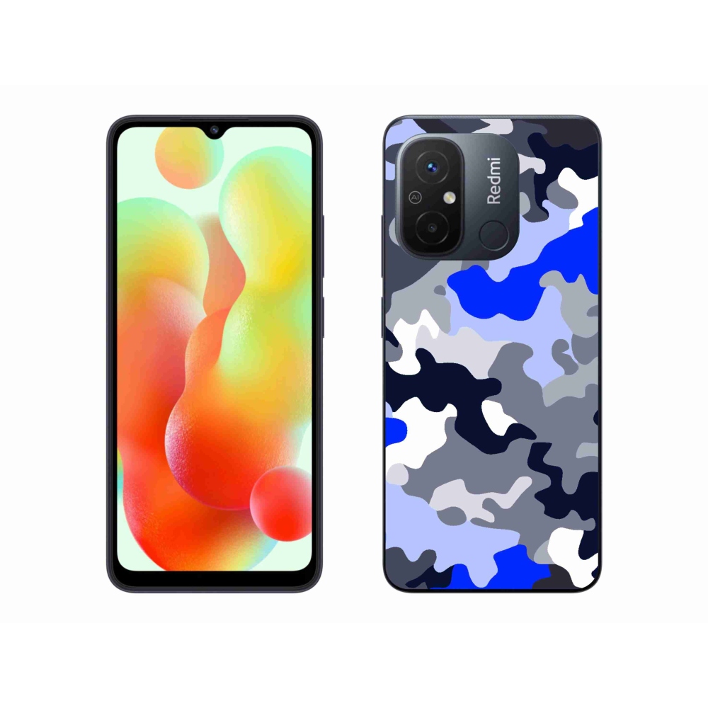 Gelový kryt mmCase na Xiaomi Redmi 12C - maskáčový vzor 8