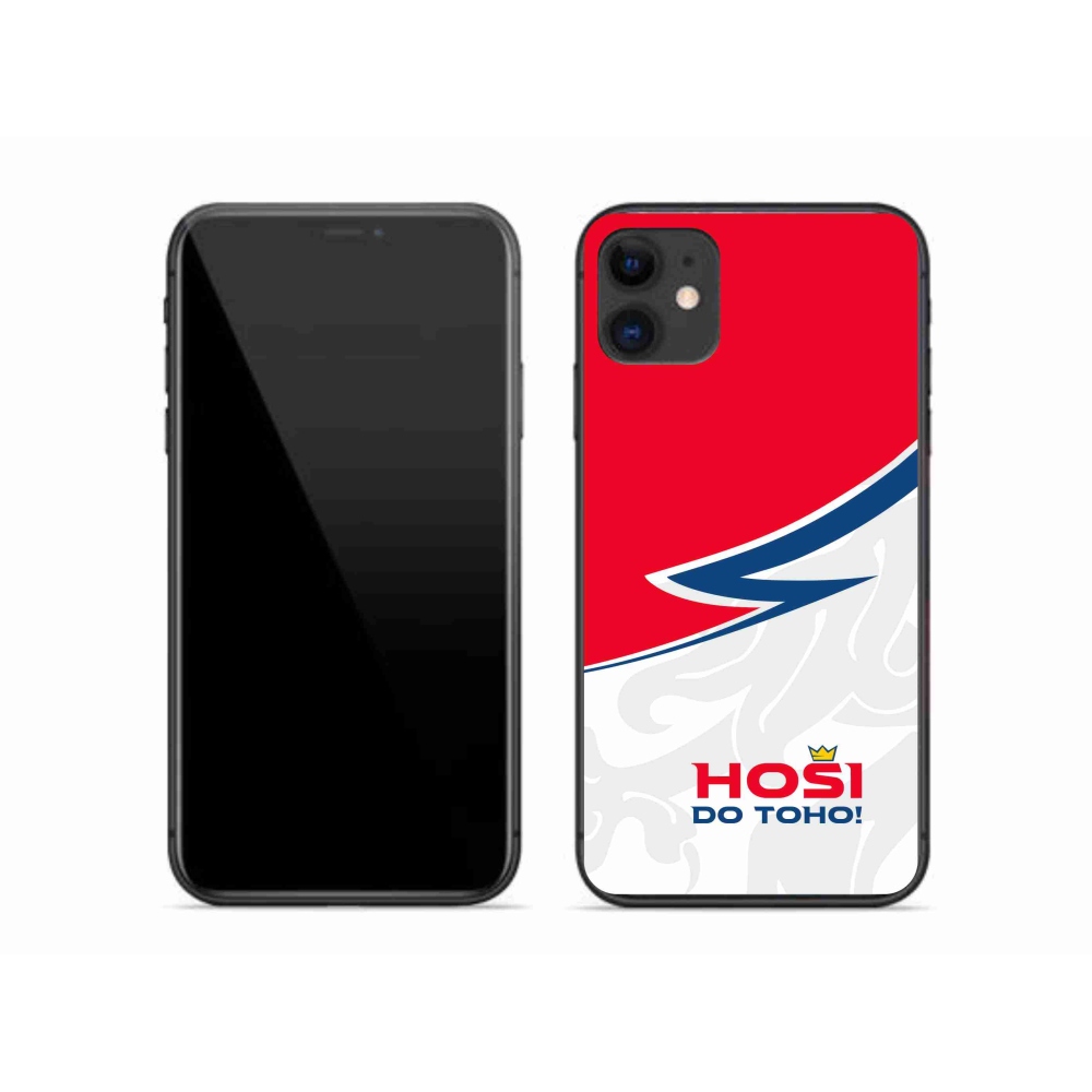 Gelový kryt mmCase na iPhone 11 - hoši do toho