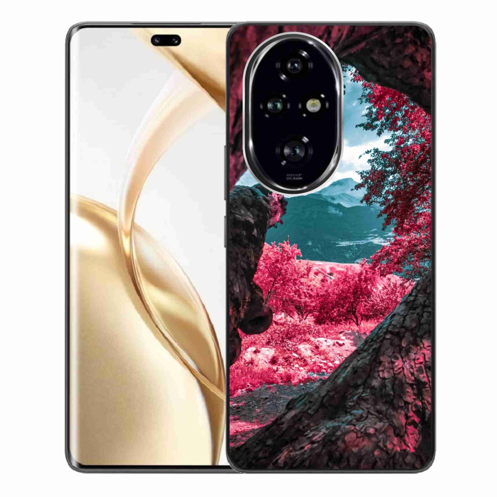 Gelový kryt mmCase na Honor 200 Pro 5G - výhled na hory