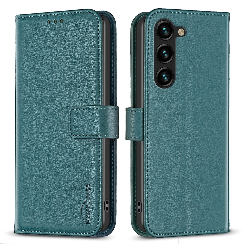 BNF knížkové pouzdro na Samsung Galaxy S25+ - zelené
