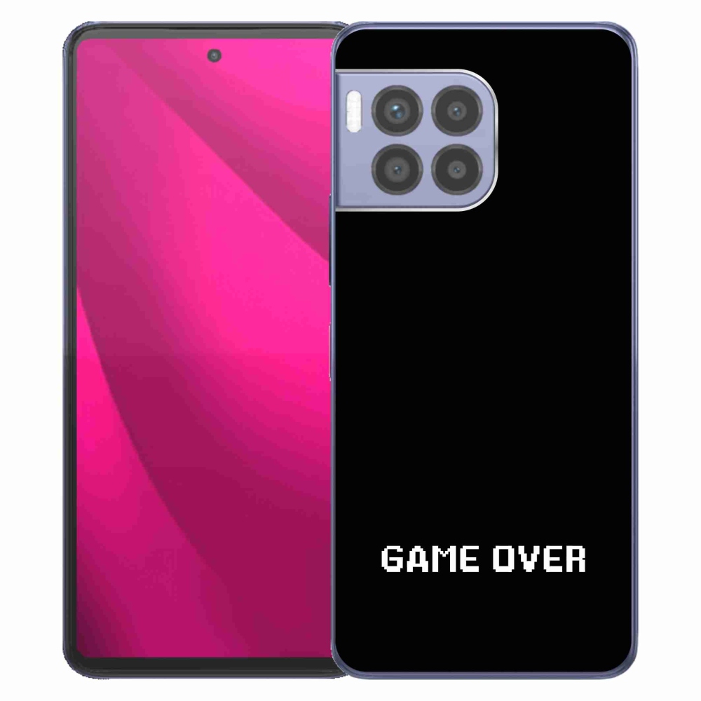 Gelový kryt mmCase na T-Mobile T Phone 2 Pro - game over černé pozadí