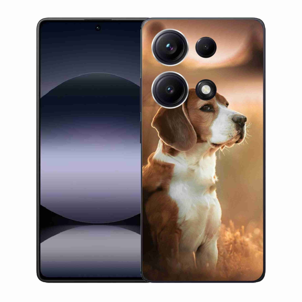Gelový kryt mmCase na Xiaomi Redmi Note 14S - bígl