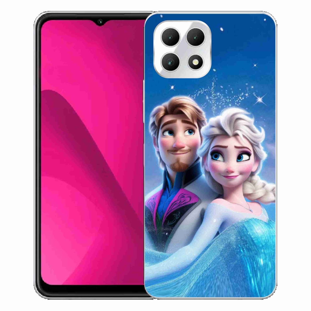 Gelový kryt mmCase na T-Mobile T Phone 2 - ledové království 1