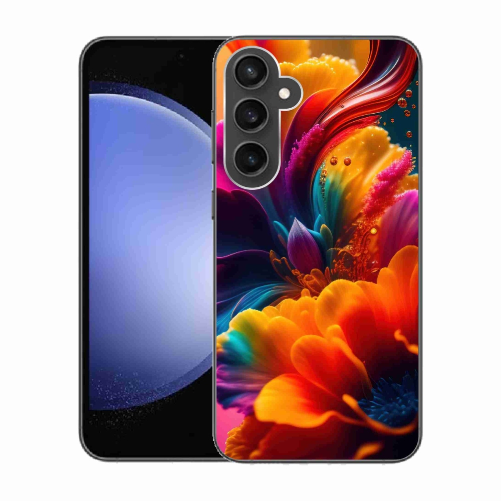 Gelový kryt mmCase na Samsung Galaxy S23 FE - abstraktní motiv 2
