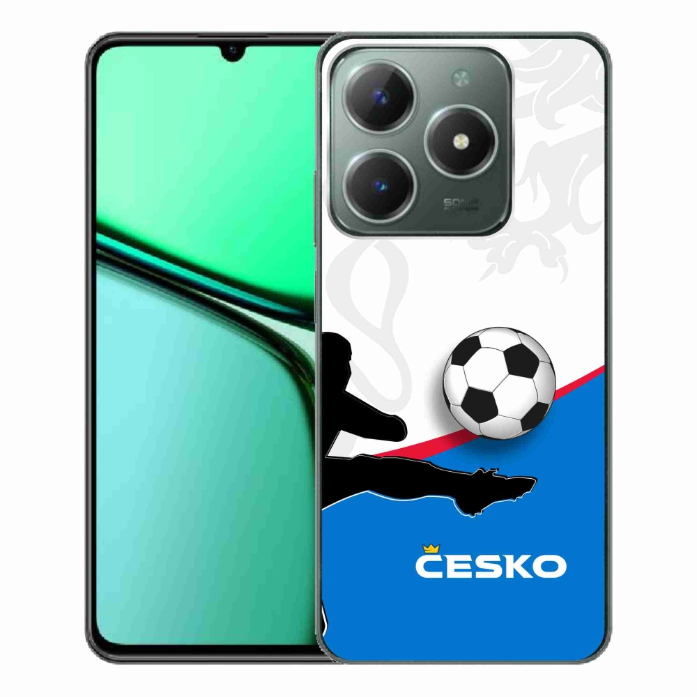 Gelový kryt mmCase na Realme C61 - fotbal Česko 3