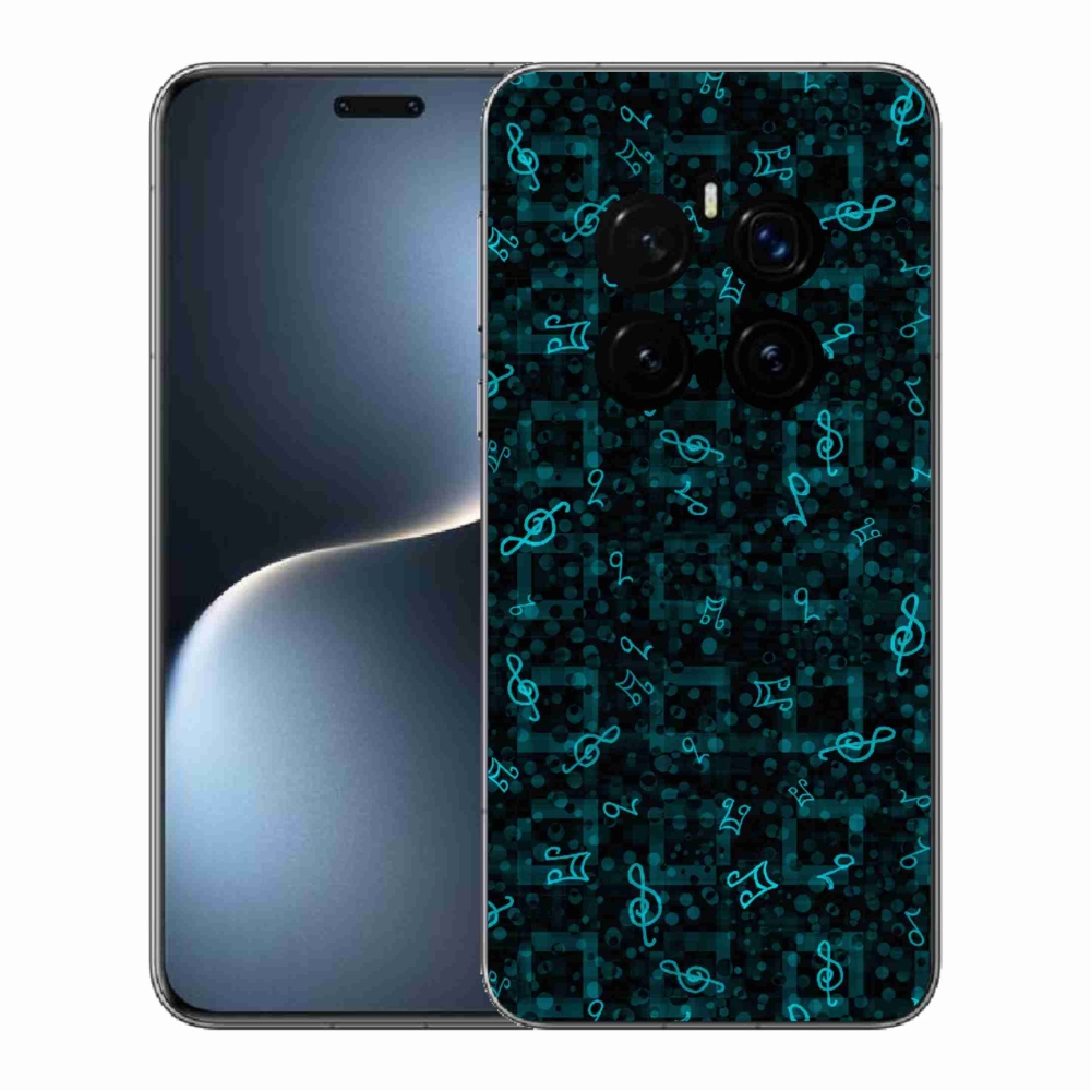 Gelový kryt mmCase na Honor Magic 7 Pro 5G - noty 1