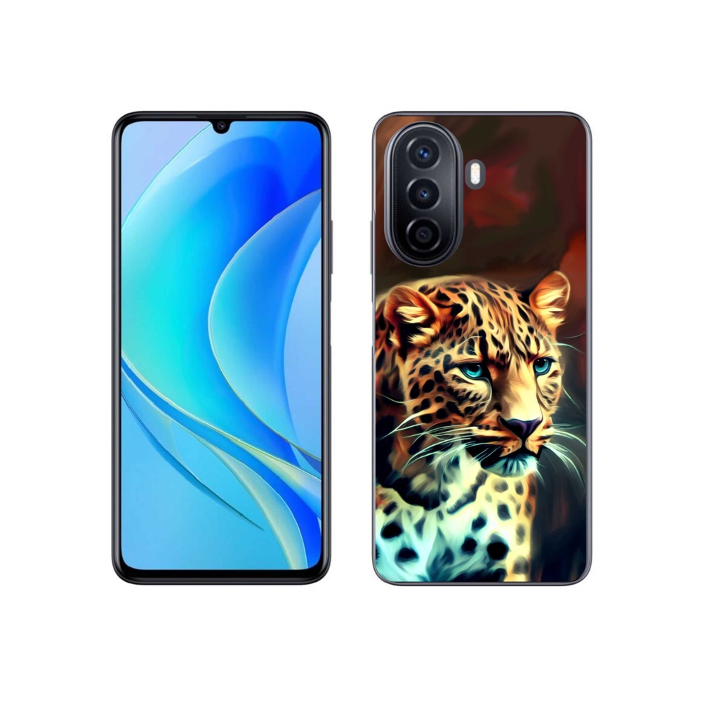 Gelový kryt mmCase na Huawei Nova Y70 - leopard