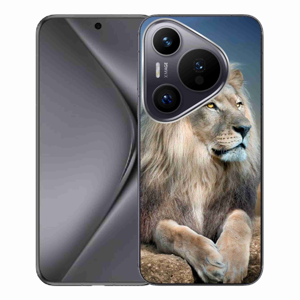 Gelový obal mmCase na Huawei Pura 70 Pro - lev 1