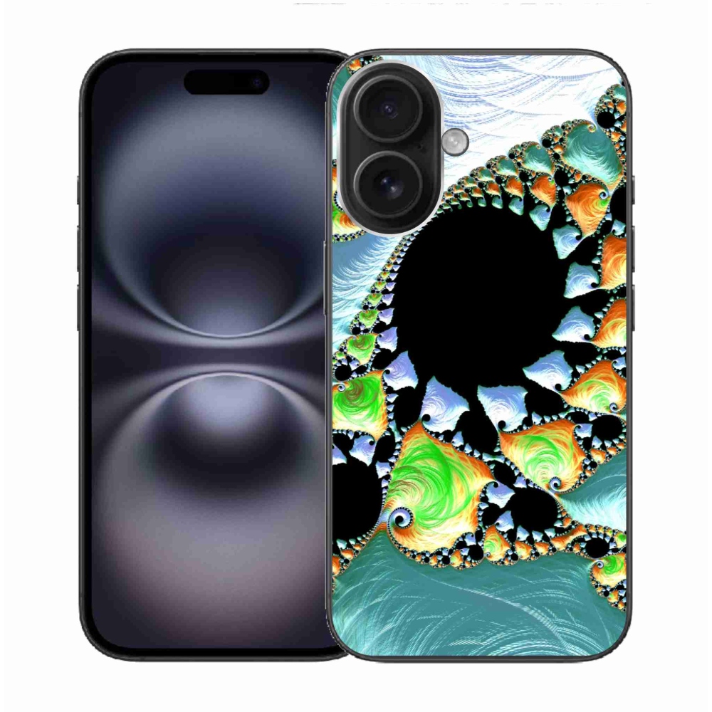 Gelový kryt mmCase na iPhone 16 - abstraktní motiv 21