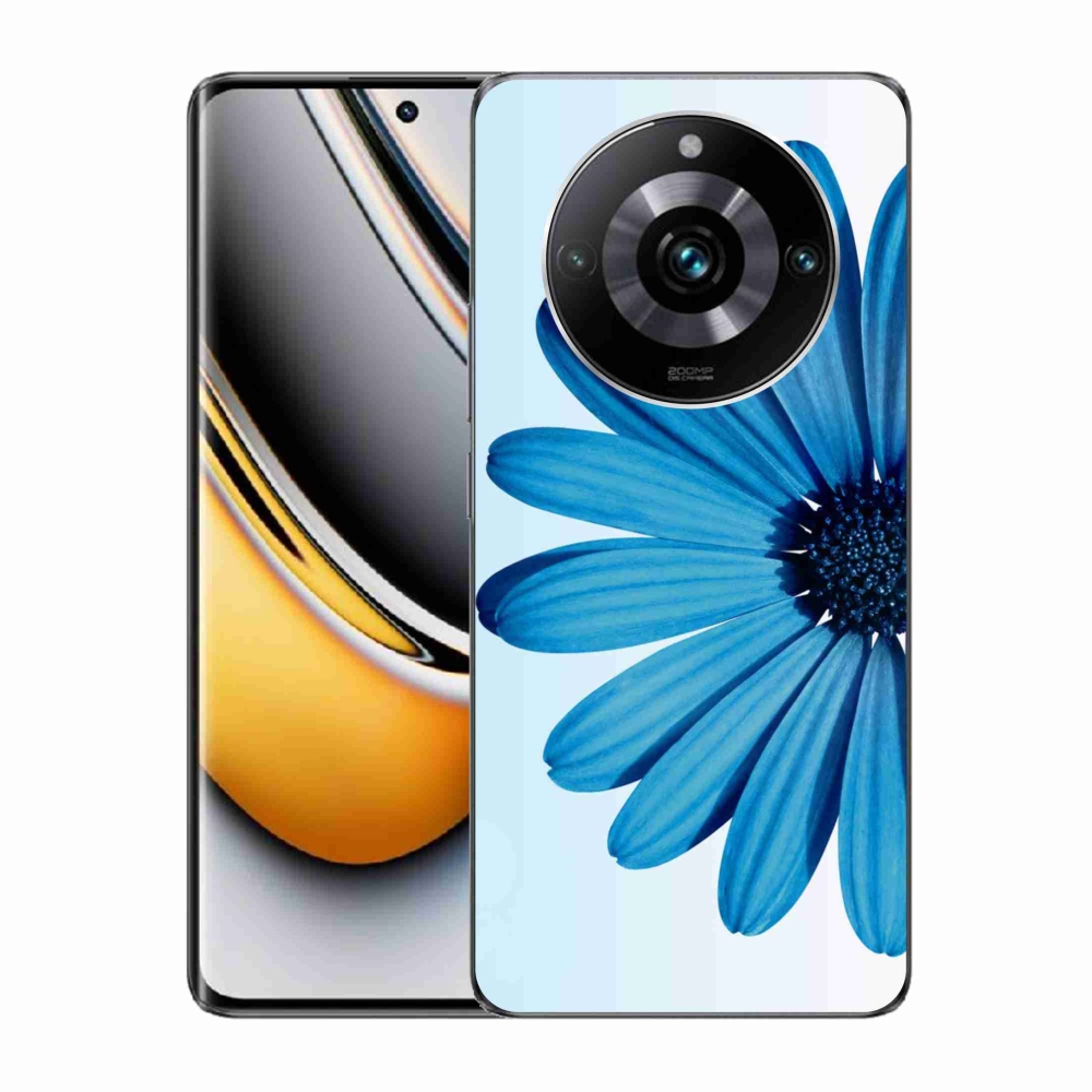 Gelový obal mmCase na Realme 11 Pro/11 Pro+ - modrá kopretina