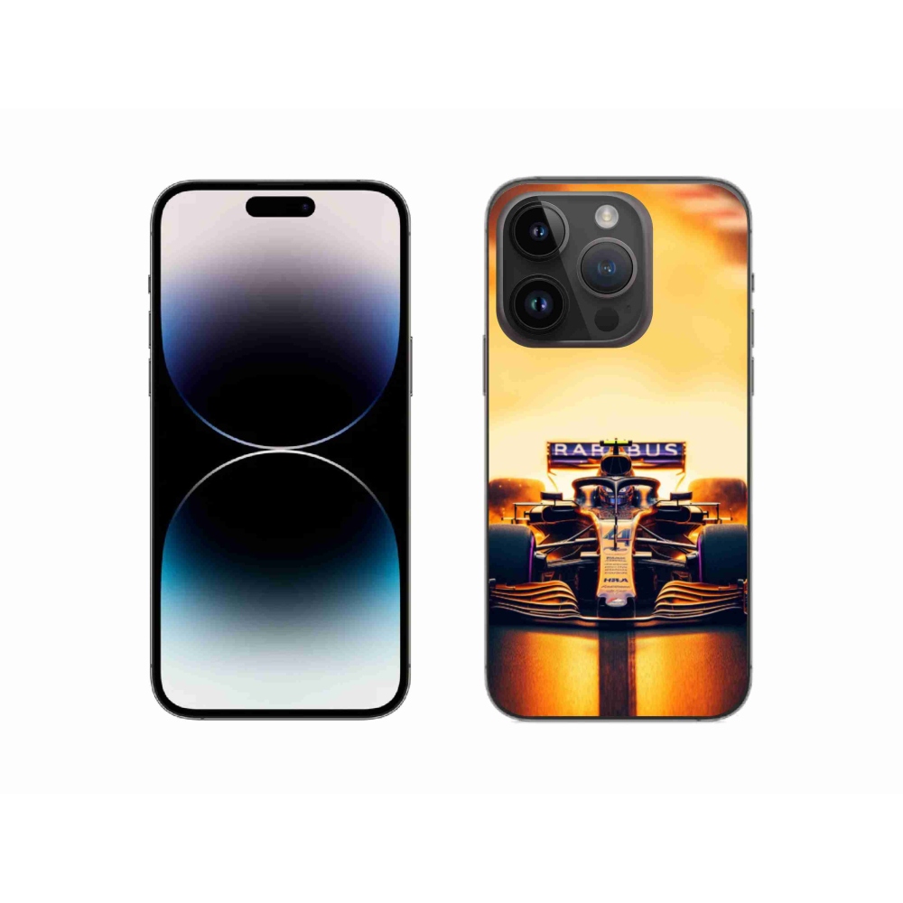 Gelový kryt mmCase na iPhone 14 Pro 6.1 - formule