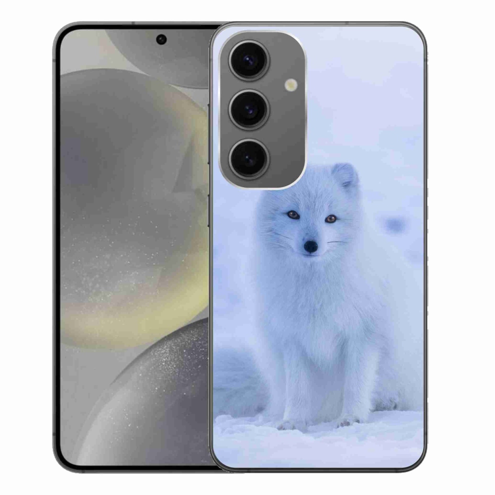 Gelový kryt mmCase na Samsung Galaxy S24+ - polární liška