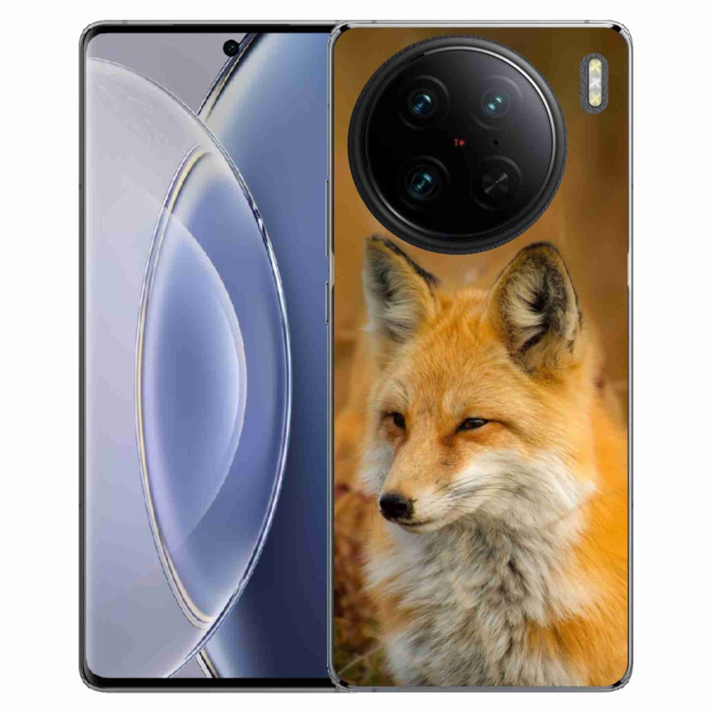 Gelový kryt mmCase na Vivo X90 Pro - liška
