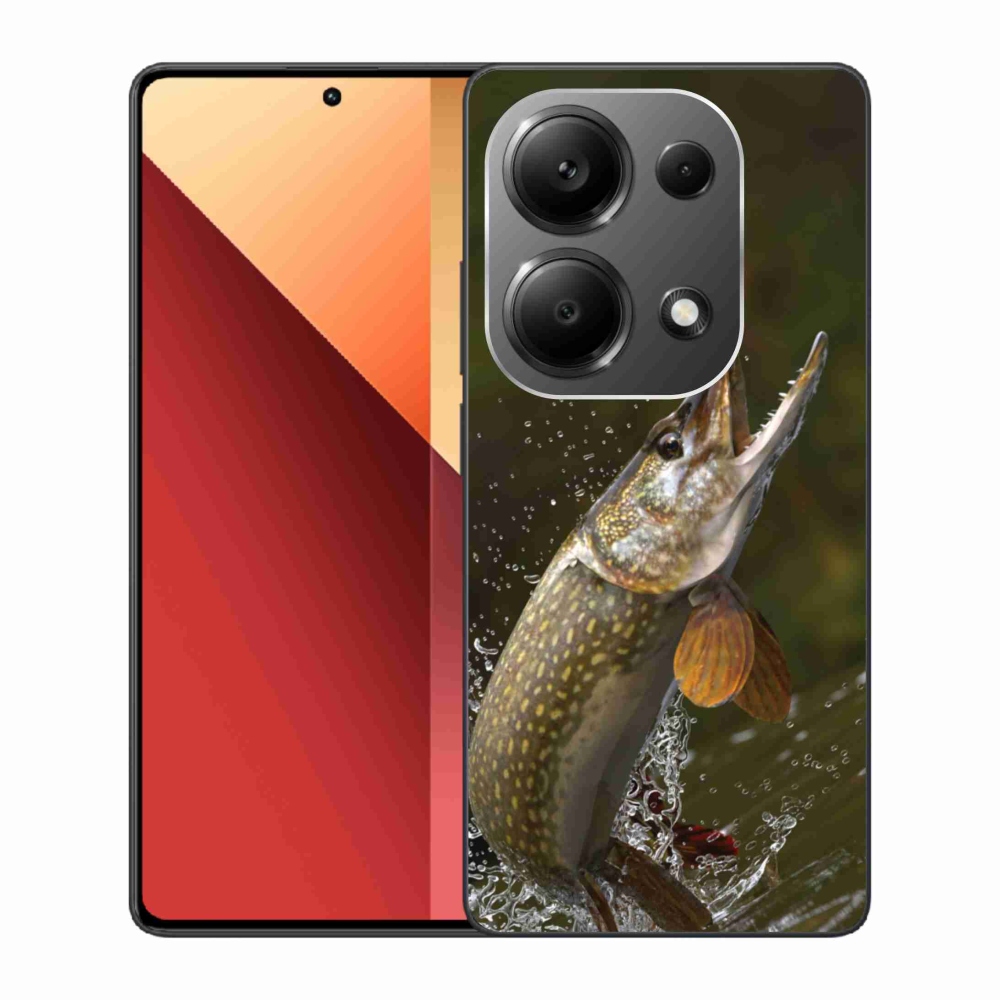 Gelový obal mmCase na Xiaomi Redmi Note 13 Pro 4G/Poco M6 Pro - štika