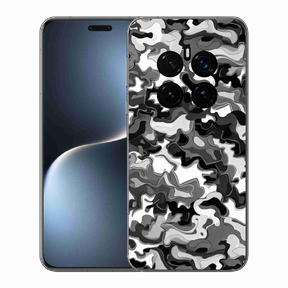 Gelový kryt mmCase na Honor Magic 7 Pro 5G - maskáčový vzor 3
