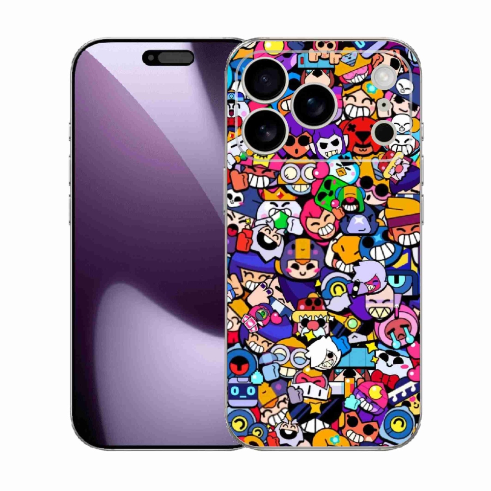 Gelový kryt mmCase na iPhone 17 Pro - brawl stars 2