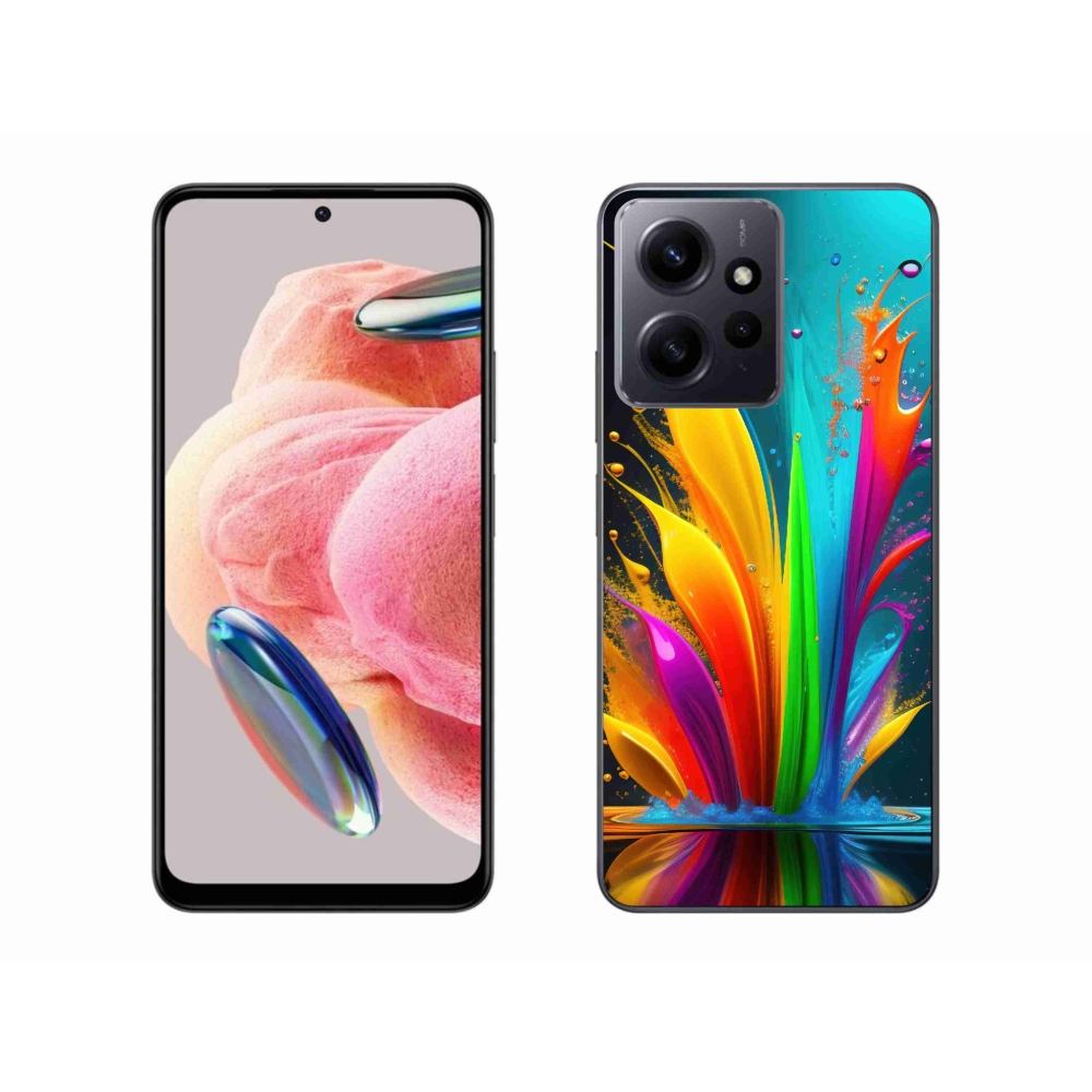 Gelový kryt mmCase na Xiaomi Redmi Note 12 4G - abstraktní motiv 1