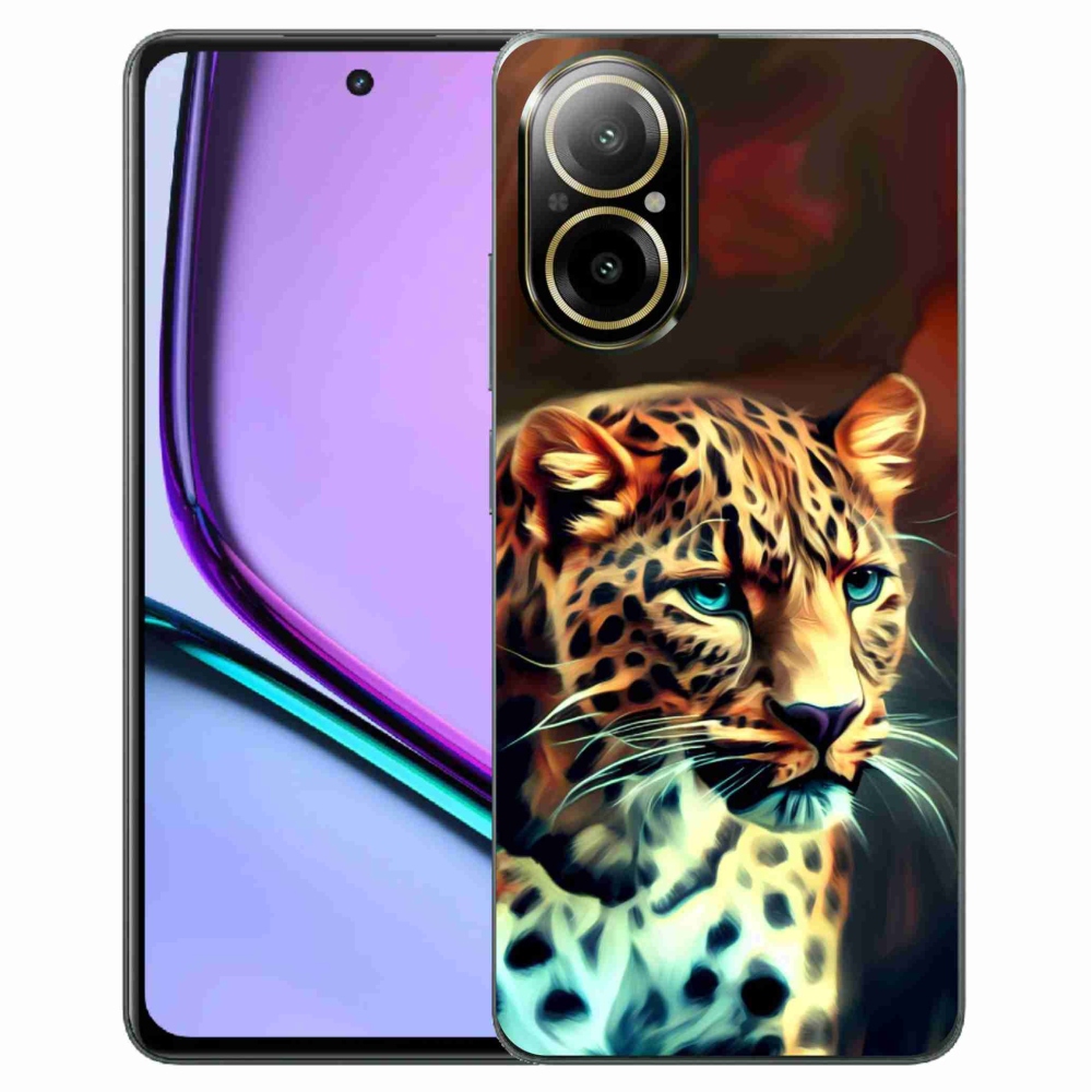 Gelový kryt mmCase na Realme C67 - leopard