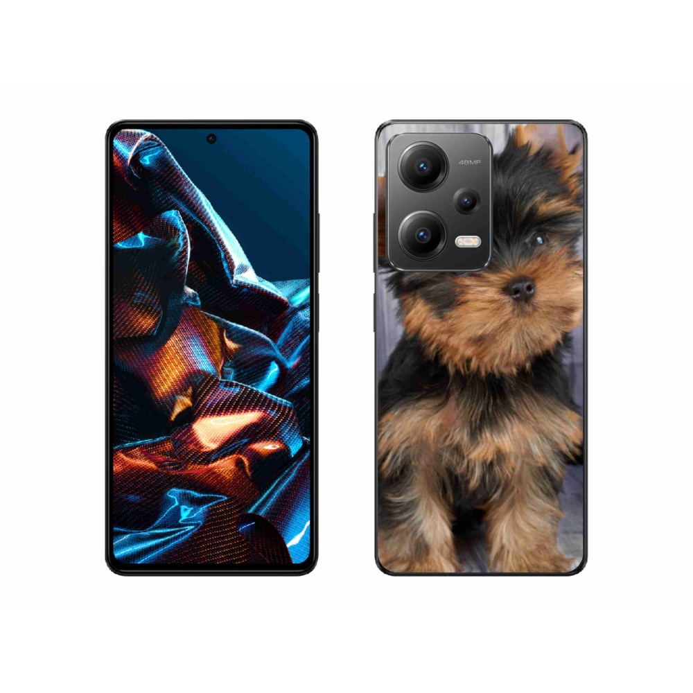 Gelový obal mmCase na mobil Xiaomi Redmi Note 12 Pro 5G - jorkšír 9
