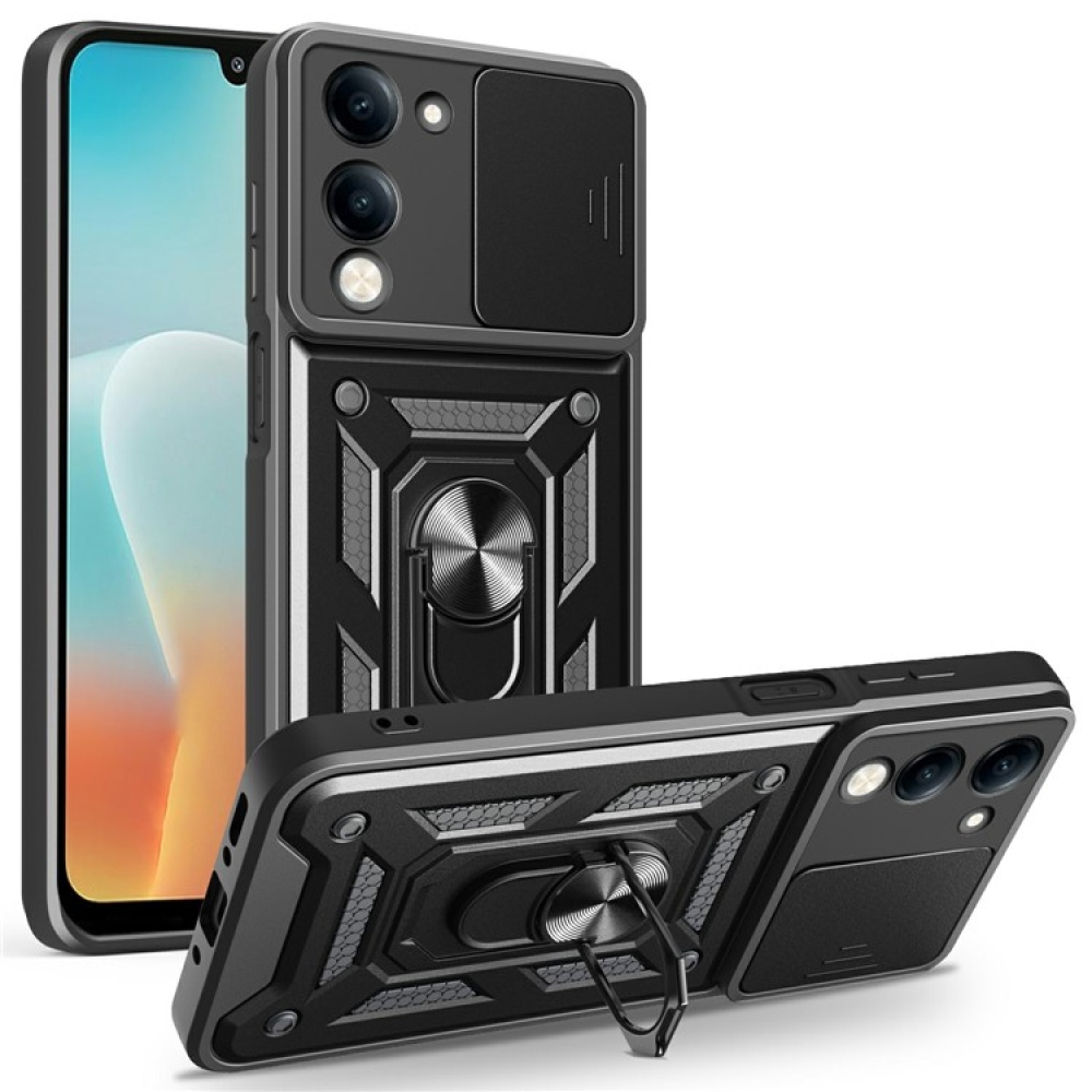 Slide odolný kryt na Vivo Y29s 5G - černý