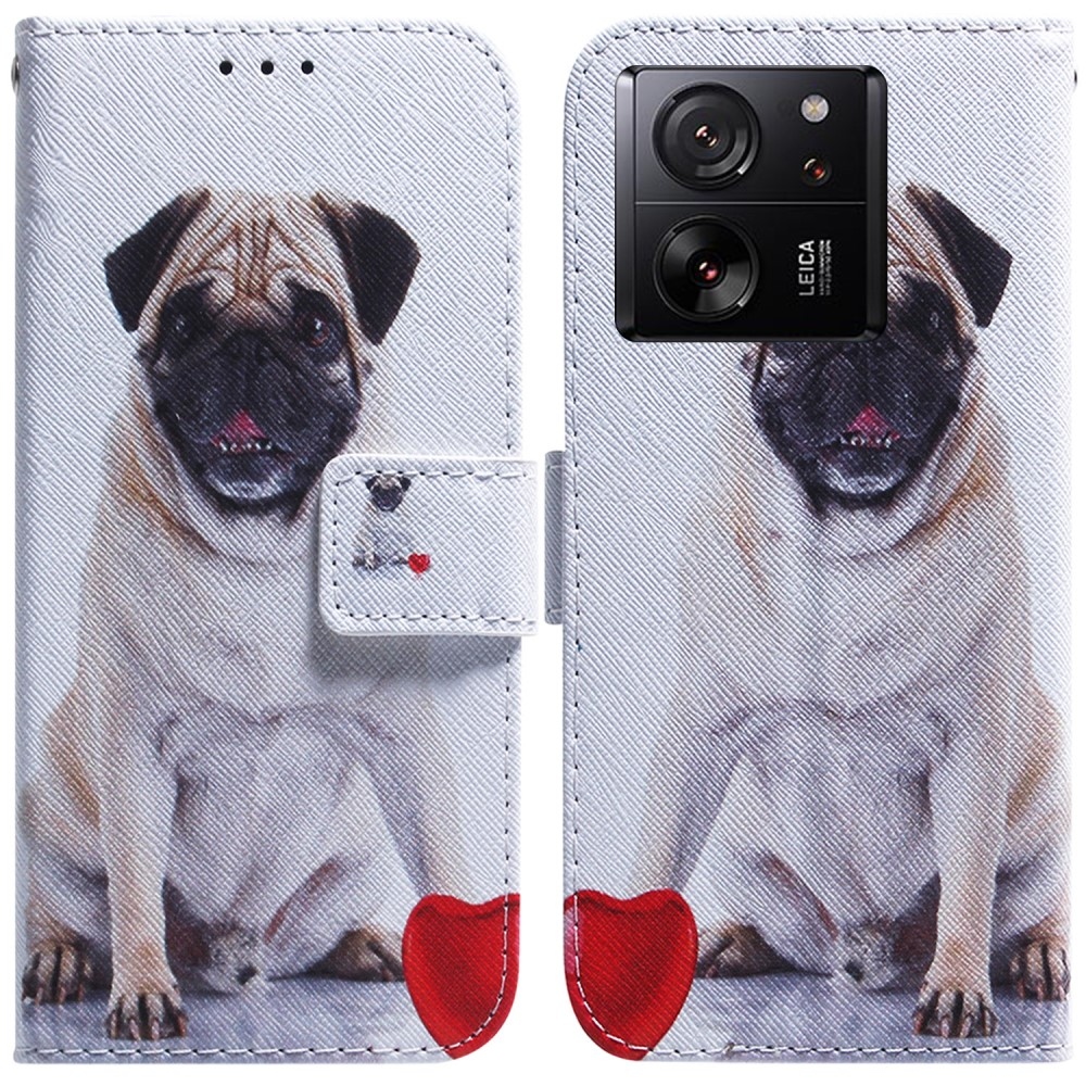 Printy knížkové pouzdro na Xiaomi 13T/13T Pro - pejsek