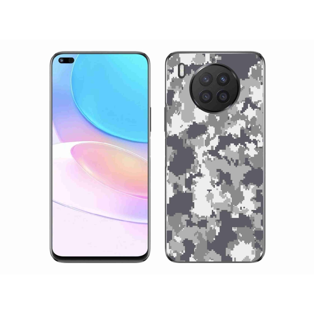Gelový kryt mmCase na Honor 50 Lite - maskáčový vzor 2
