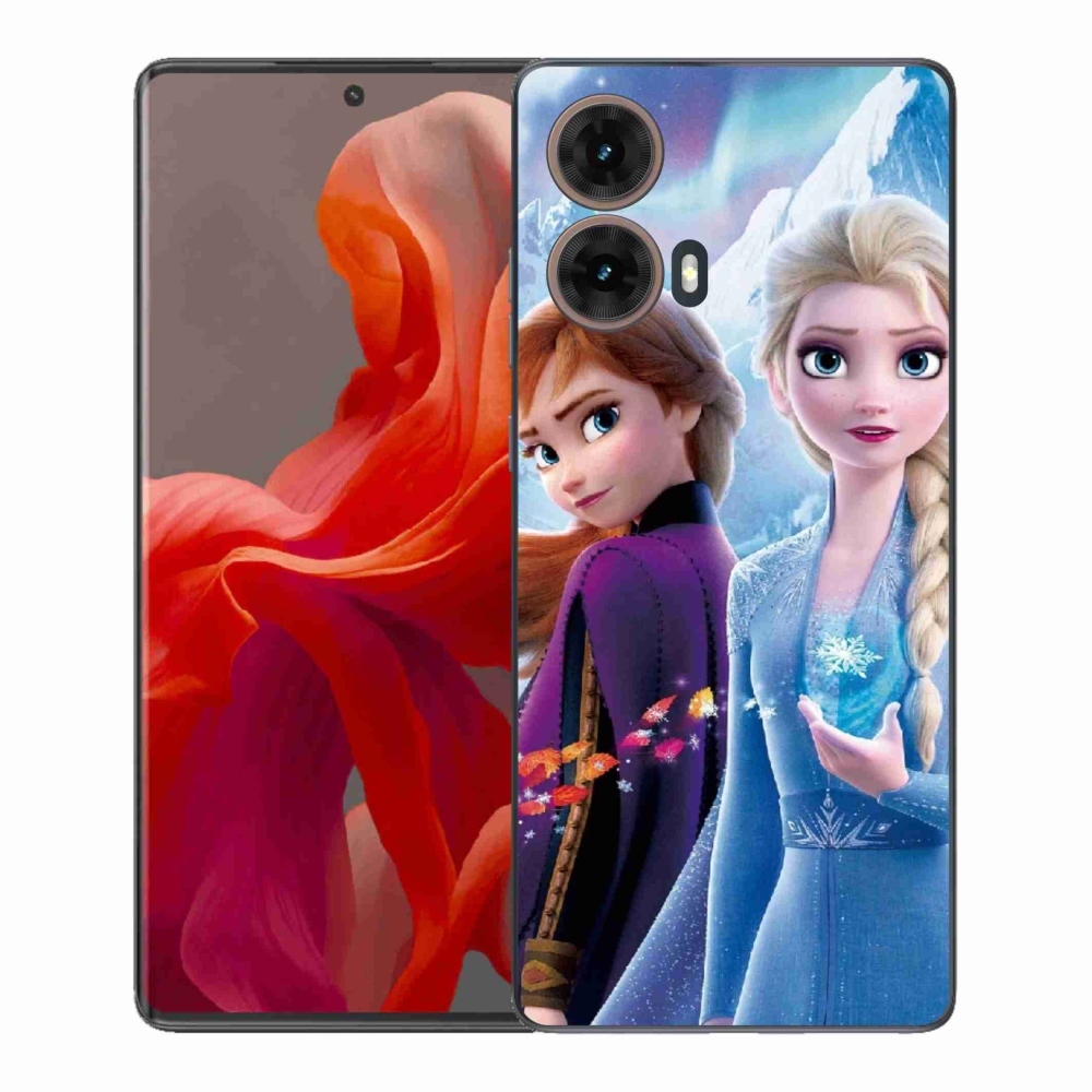 Gelový kryt mmCase na Motorola Moto G85 5G - ledové království 3