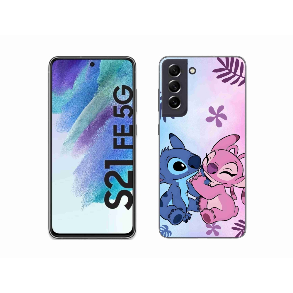 Gelový kryt mmCase na Samsung Galaxy S21 FE 5G - stitch 2