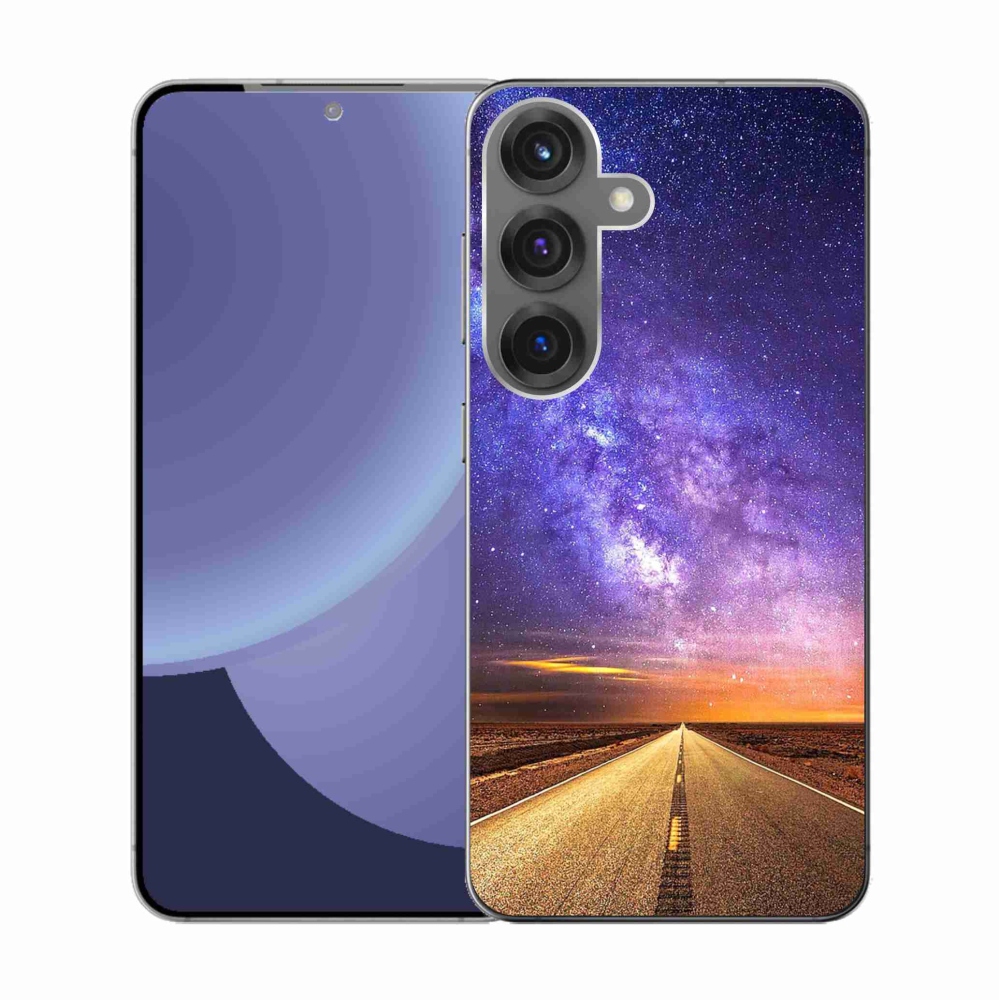 Gelový kryt mmCase na Samsung Galaxy S25 - americká silnice