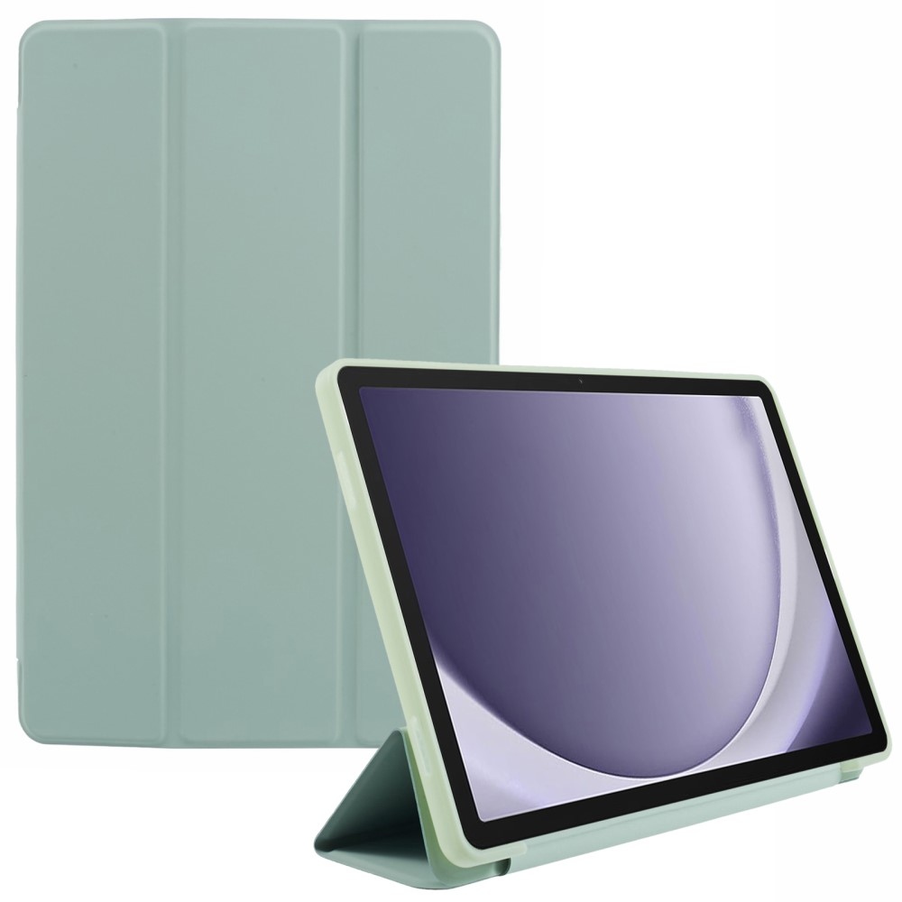 Cover zavírací pouzdro na Samsung Galaxy Tab A9+ - světlezelené