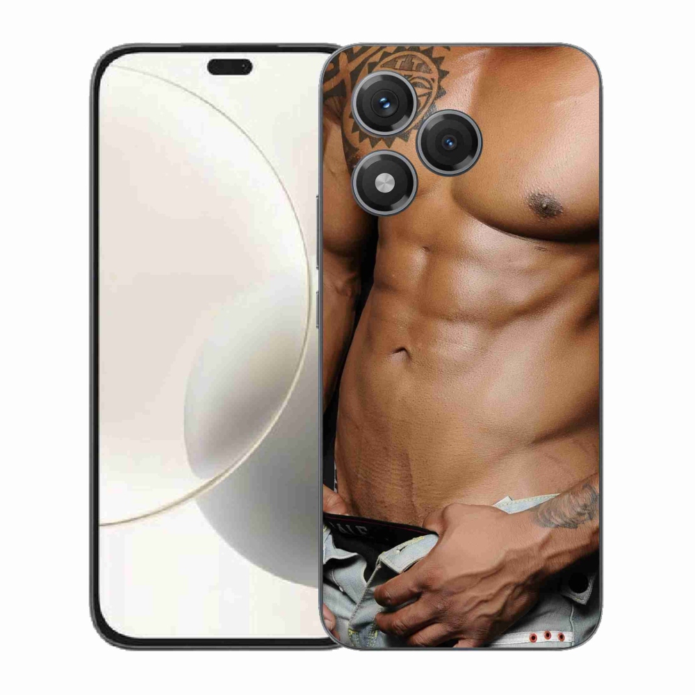 Gelový kryt mmCase na Honor 400 Lite - sexy muž