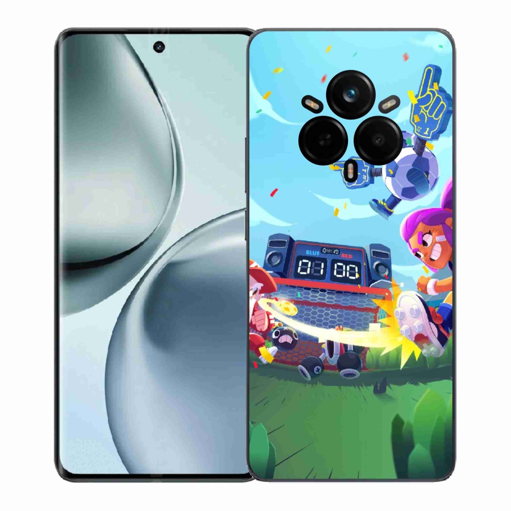 Gelový kryt mmCase na Realme 14 Pro+ 5G - brawl stars 1