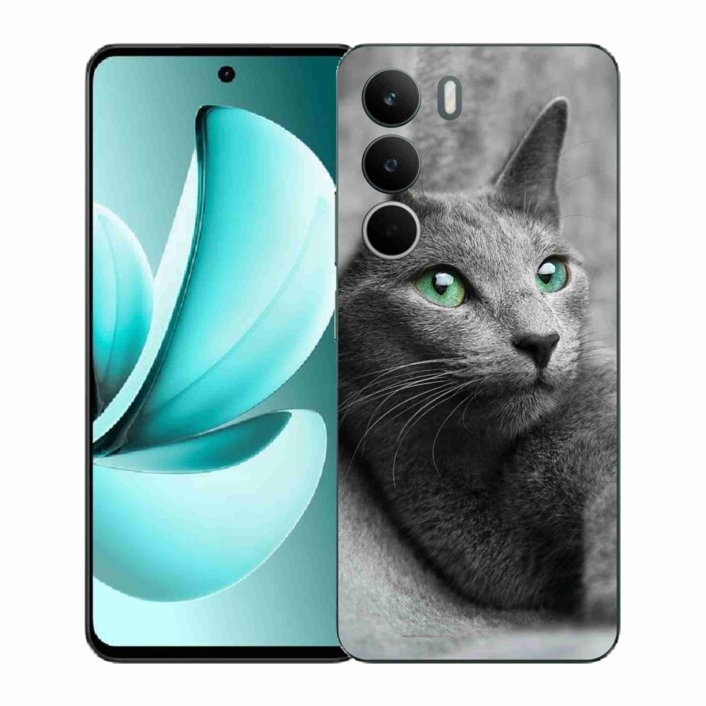 Gelový kryt mmCase na Realme C71 - kočka 2