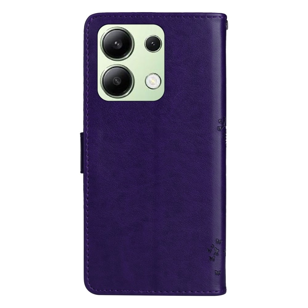 Trees knížkové pouzdro na Xiaomi Redmi Note 13 - tmavěfialové