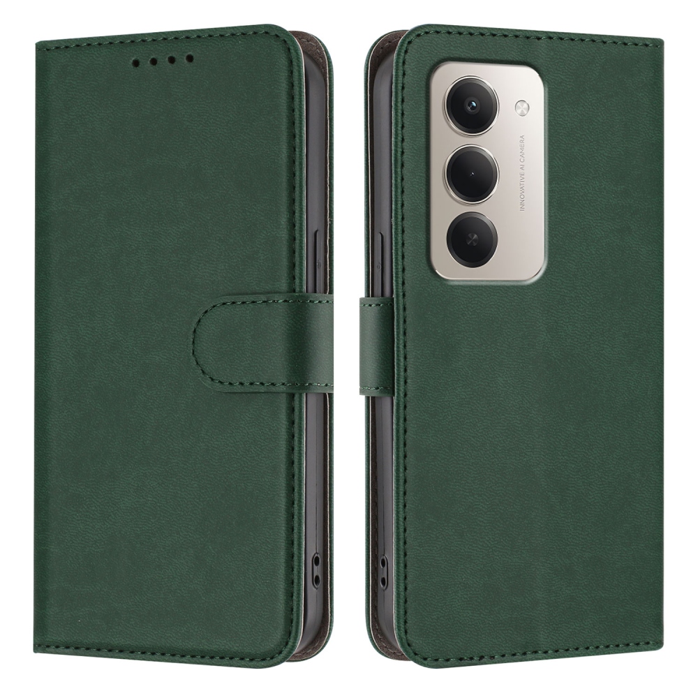 Snap knížkové pouzdro na Xiaomi Redmi 15 4G/5G (171mm) - zelené