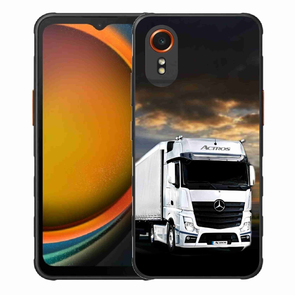 Gelový kryt mmCase na Samsung Galaxy Xcover 7 - kamion