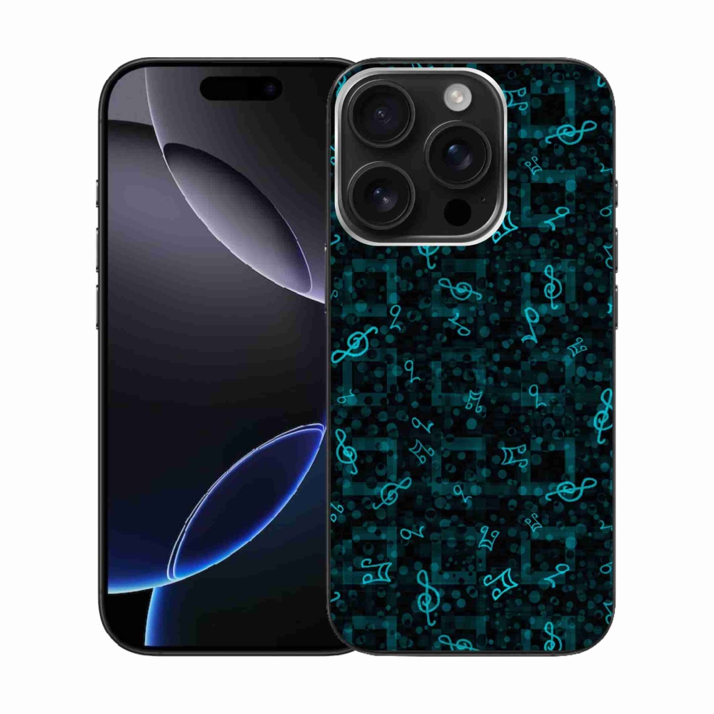 Gelový kryt mmCase na iPhone 16 Pro - noty 1