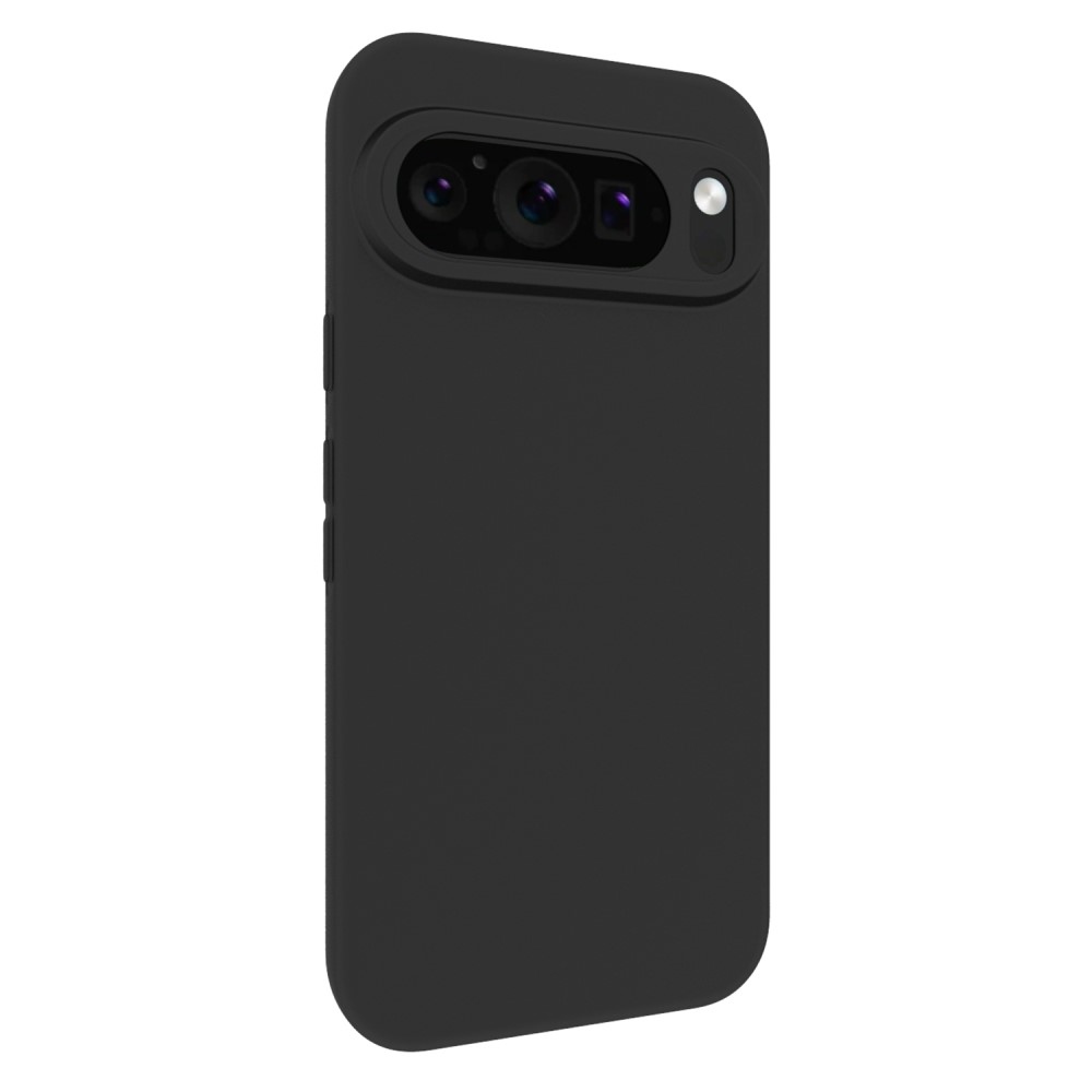 Matný gelový obal na Google Pixel 9/9 Pro - černý