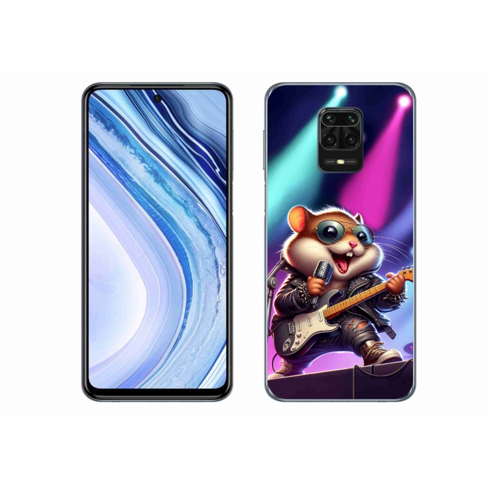 Gelový kryt mmCase na Xiaomi Redmi Note 9S - křeček rocker