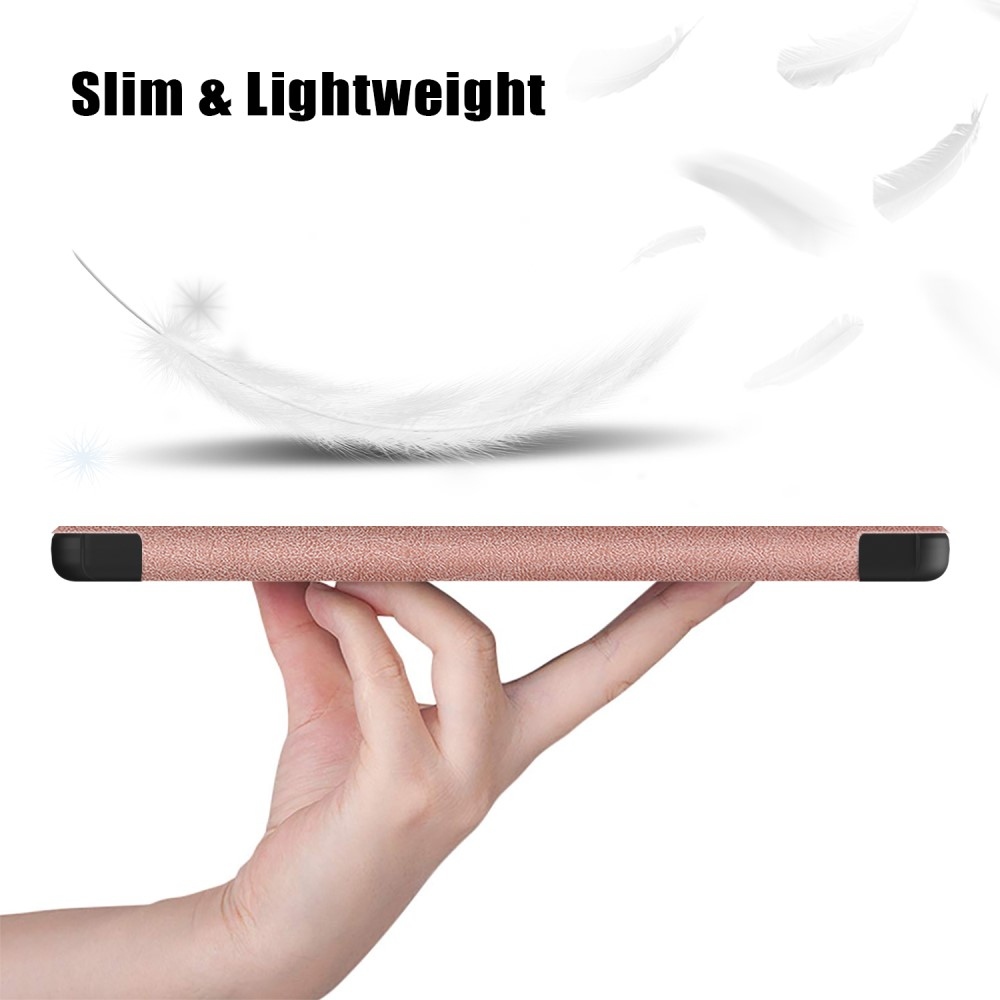 Stand zavírací pouzdro na Lenovo Tab M8 4. Gen (2024) - růžovozlaté