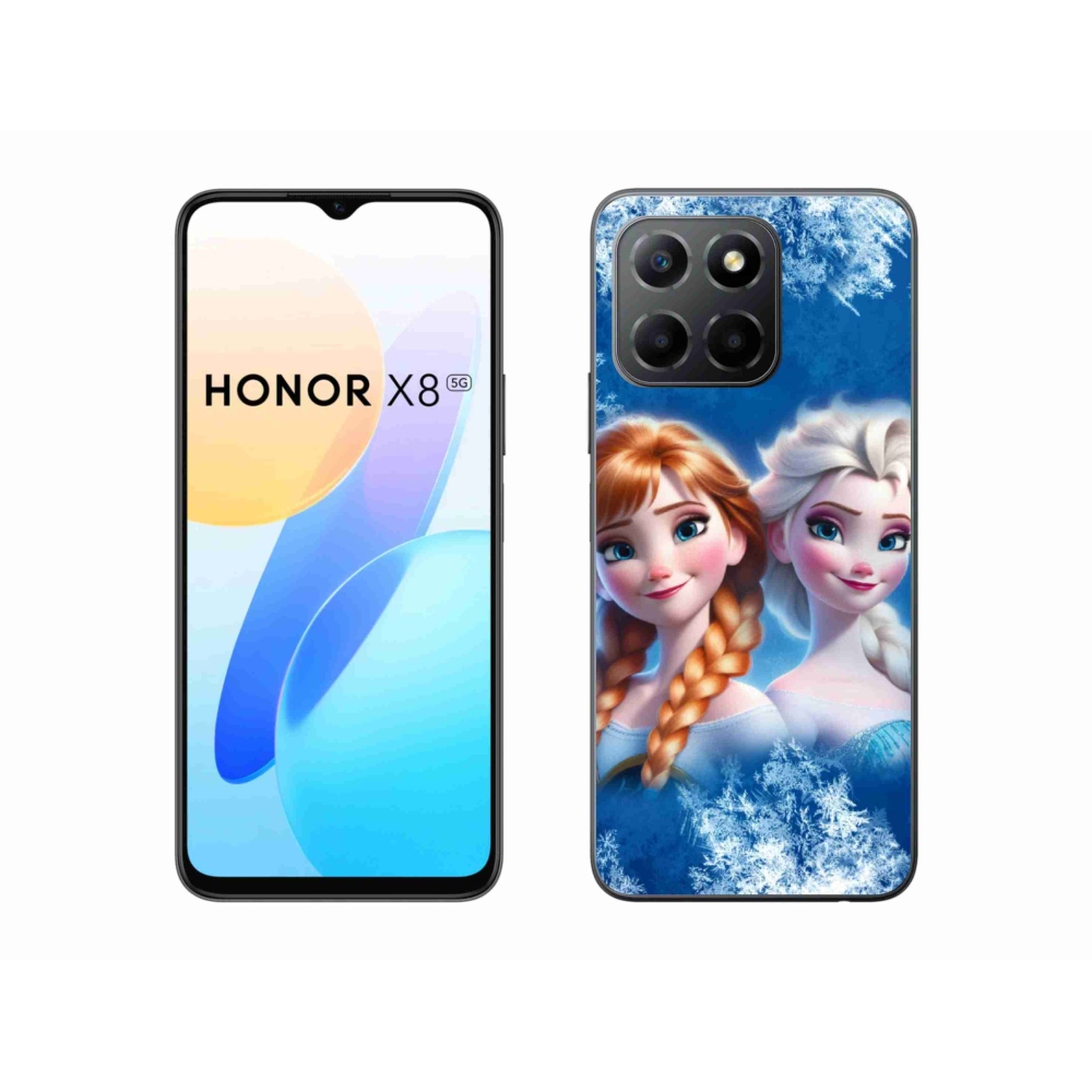 Gelový kryt mmCase na Honor X8 5G/Honor 70 Lite 5G - ledové království 2