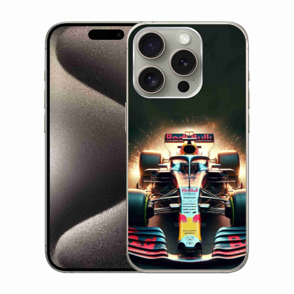 Gelový kryt mmCase na iPhone 15 Pro - formule 3