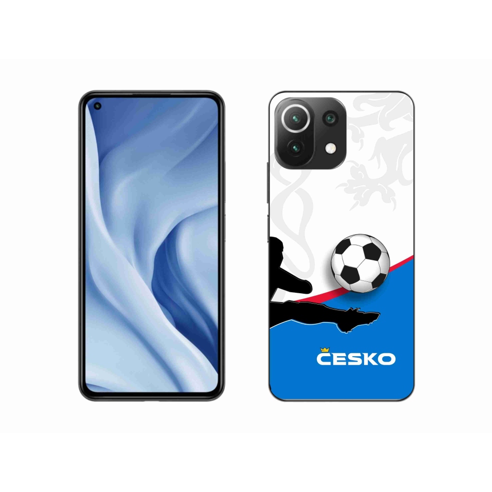 Gelový kryt mmCase na Xiaomi 11 Lite 5G NE - fotbal Česko 3