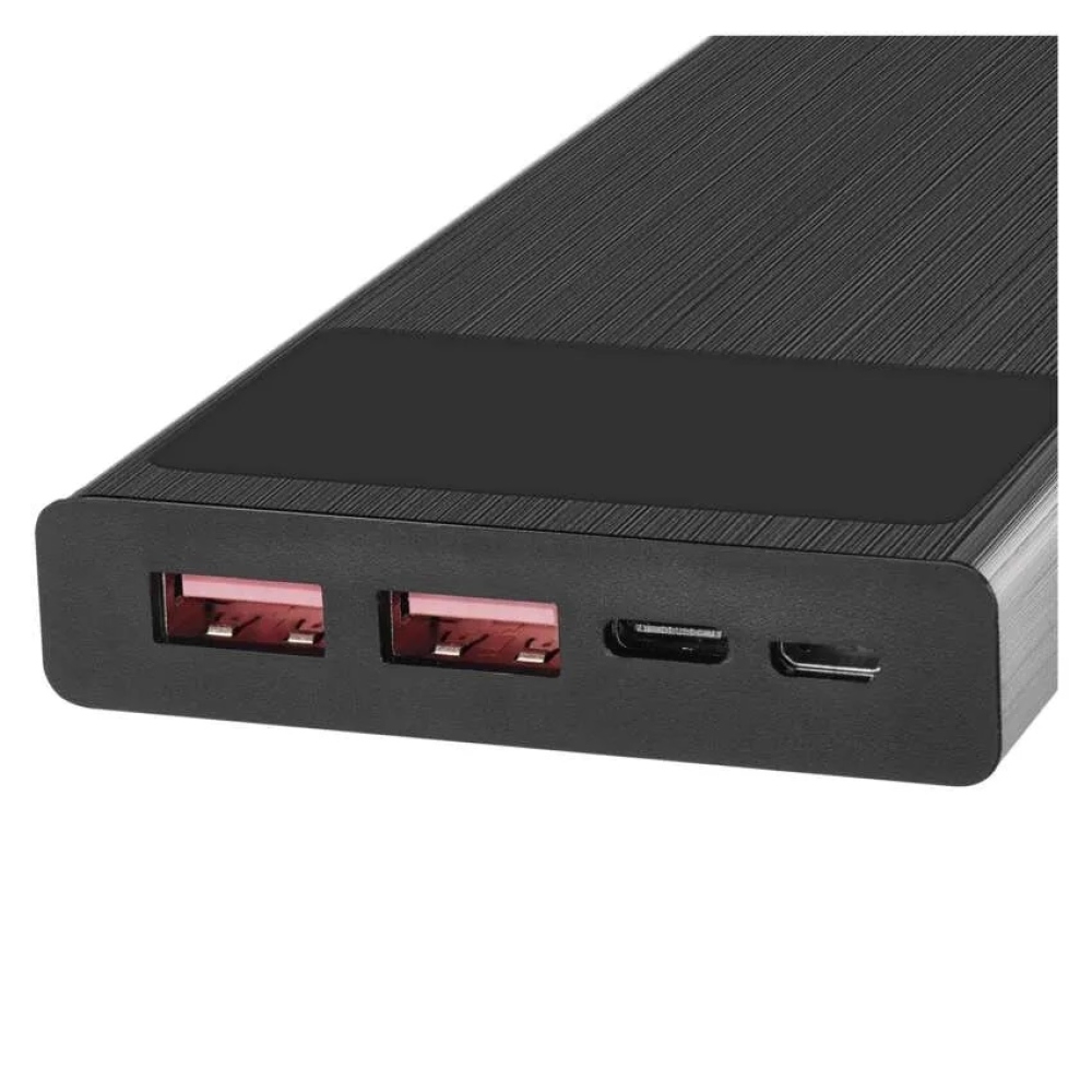 Powerbanka EMOS BetaQ 10, 10 000 mAh, 22,5 W - černá