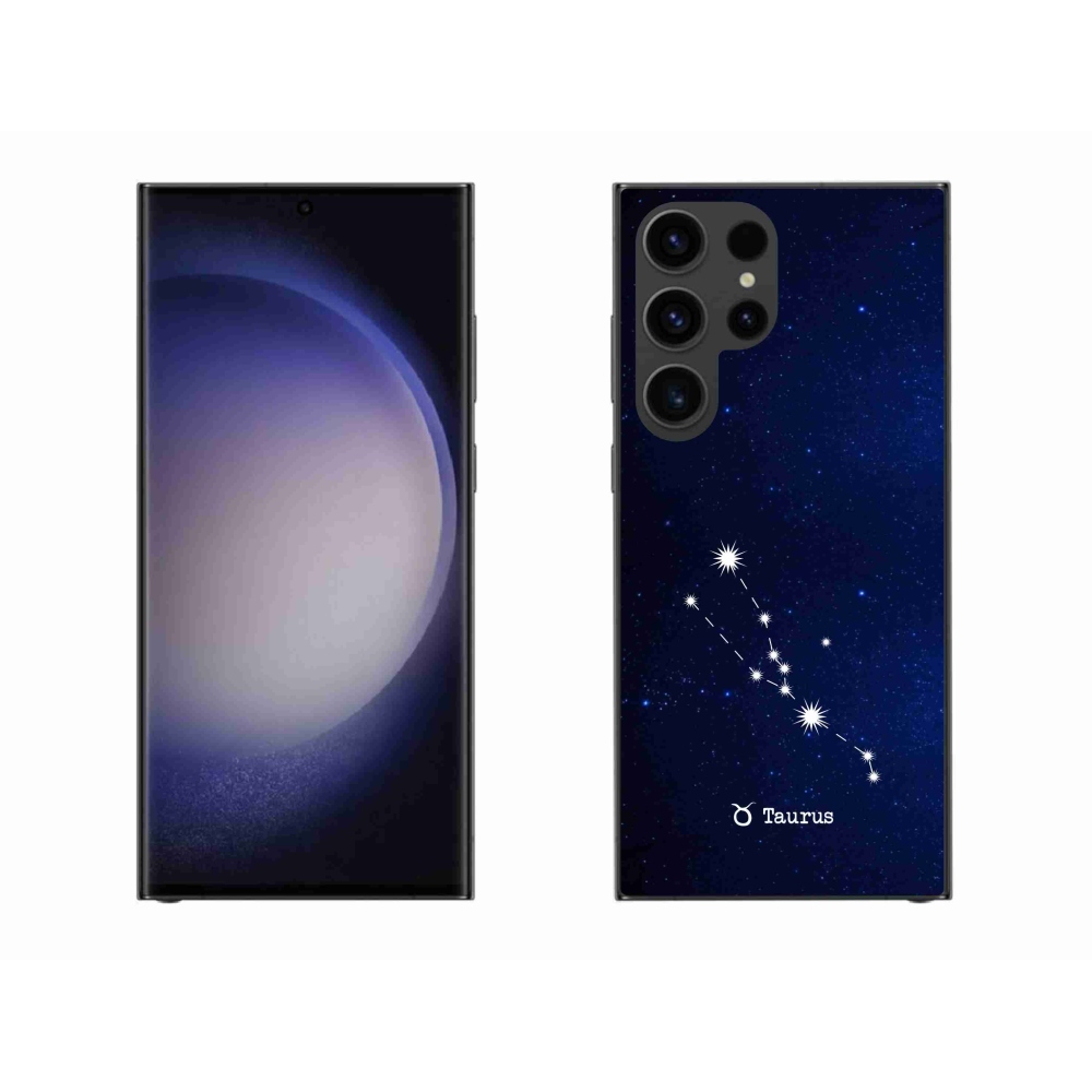 Gelový kryt mmCase na Samsung Galaxy S23 Ultra 5G - souhvězdí Býka