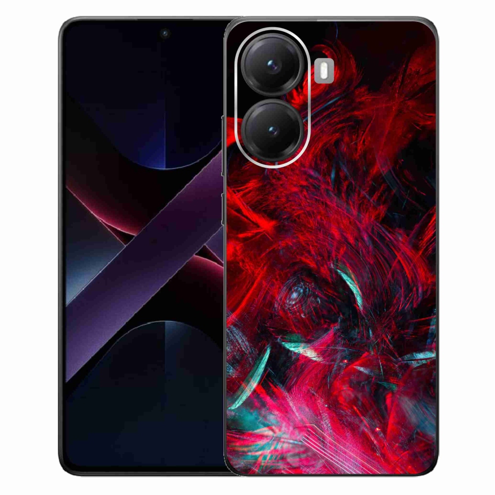 Gelový kryt mmCase na Xiaomi Poco X7 Pro 5G - abstrakt 16