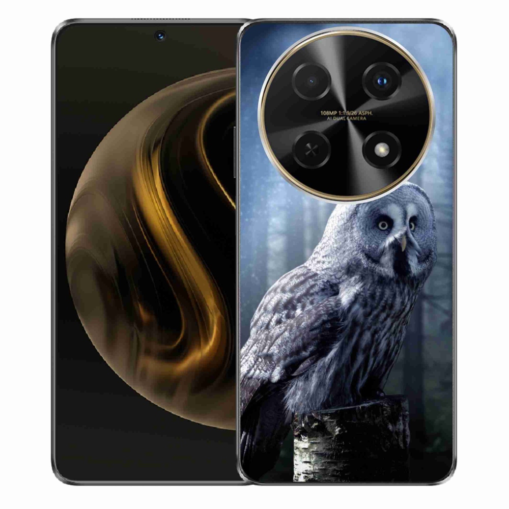 Gelový kryt mmCase na Huawei Nova 12i - sova