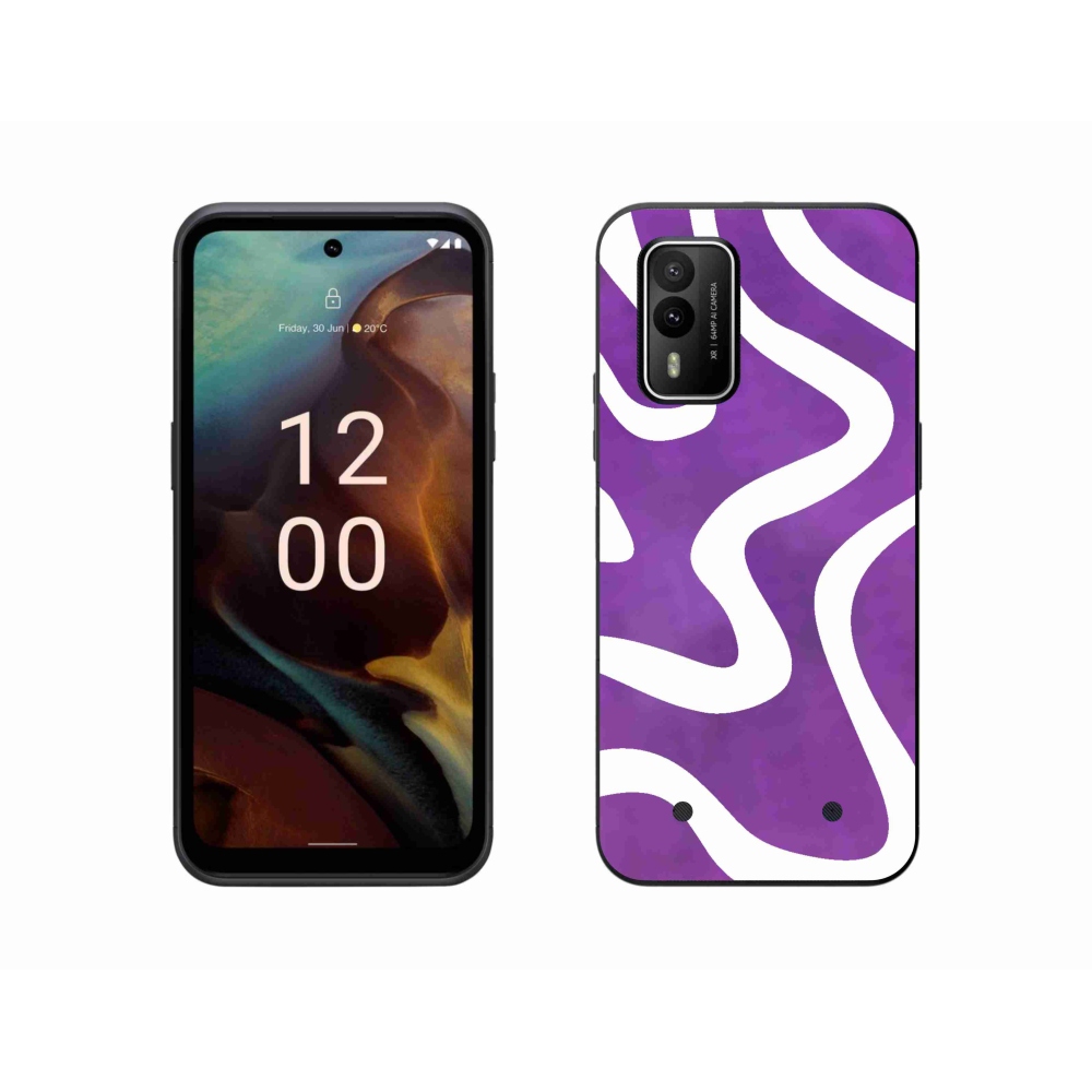 Gelový kryt mmCase na Nokia XR21 - abstrakt 30