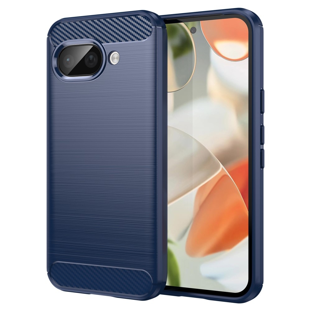 Carbon odolný gelový obal na Google Pixel 9a - modrý